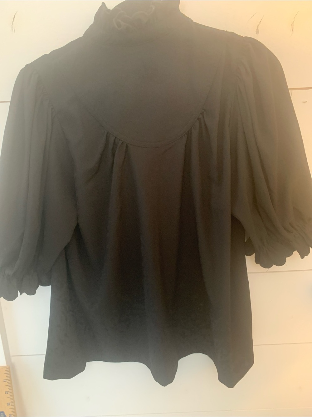 Tuckernuck Pomander Place size small black top. 22” long. Worn once - Picture 3 of 5